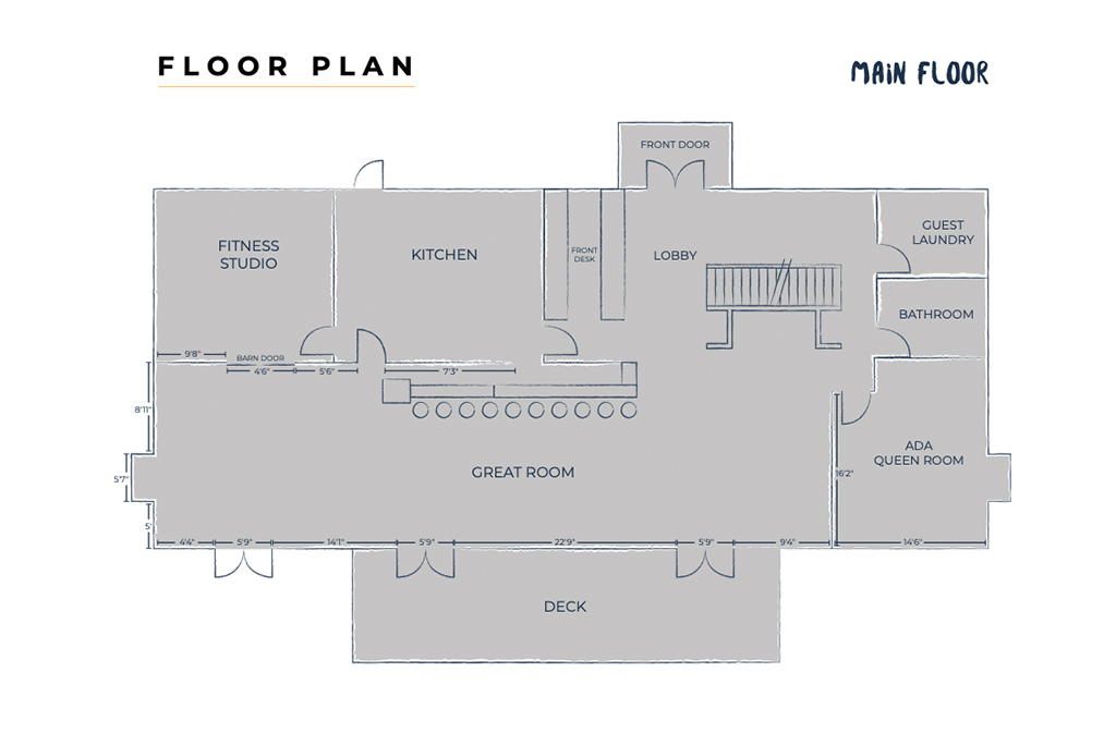 SCP Depoe Bay Main Floor Plan