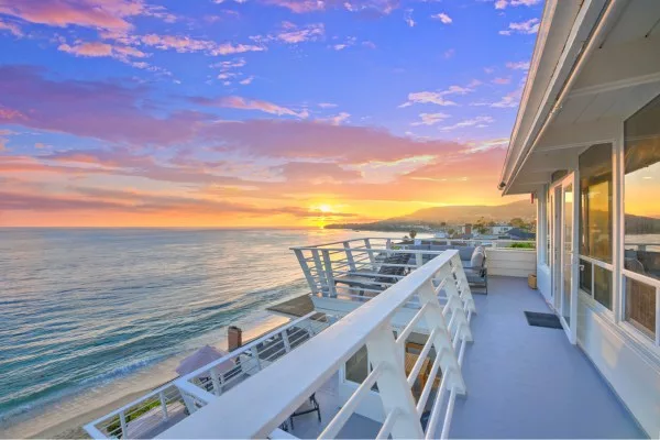 Laguna Surf Lodge sunset view