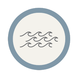 Ocean waves icon