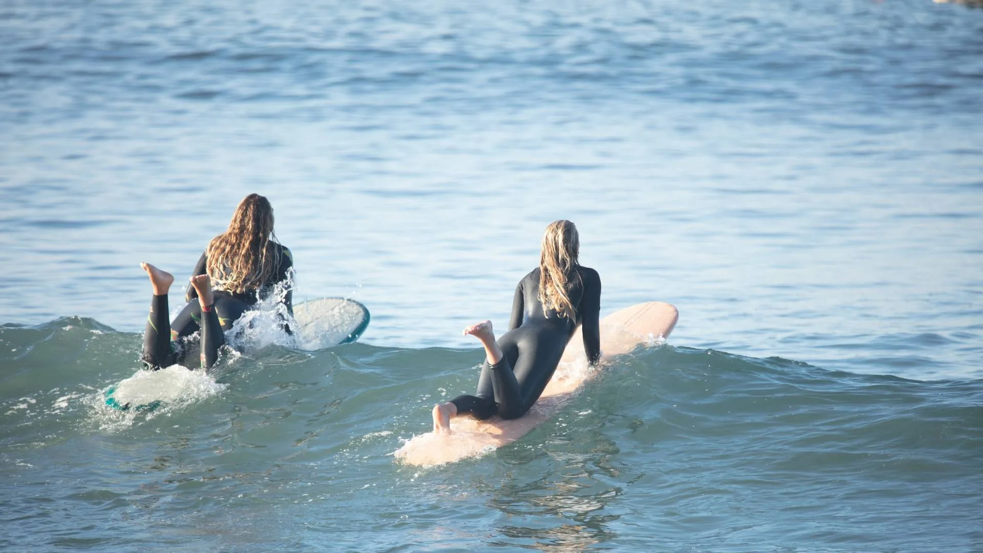 Two surfers in Laguna Beach on an Epic Experience